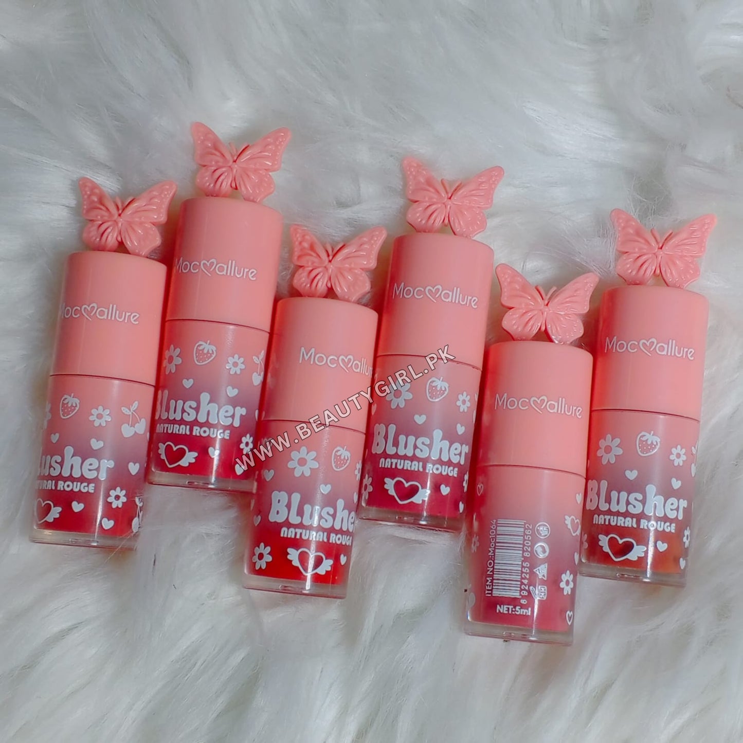 Mocallure Puff Liquid Blushon Pack of 6