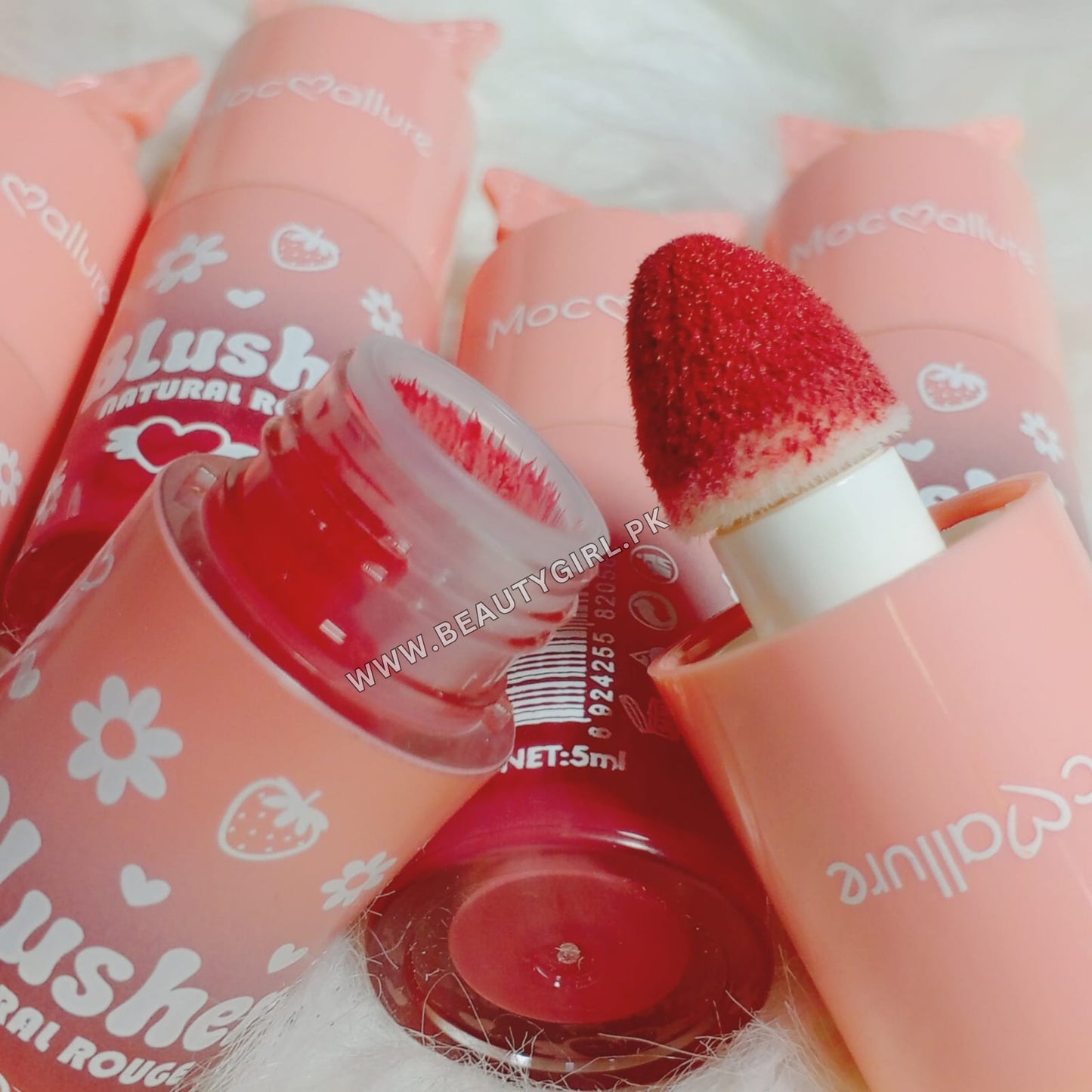 Mocallure Puff Liquid Blushon Pack of 6