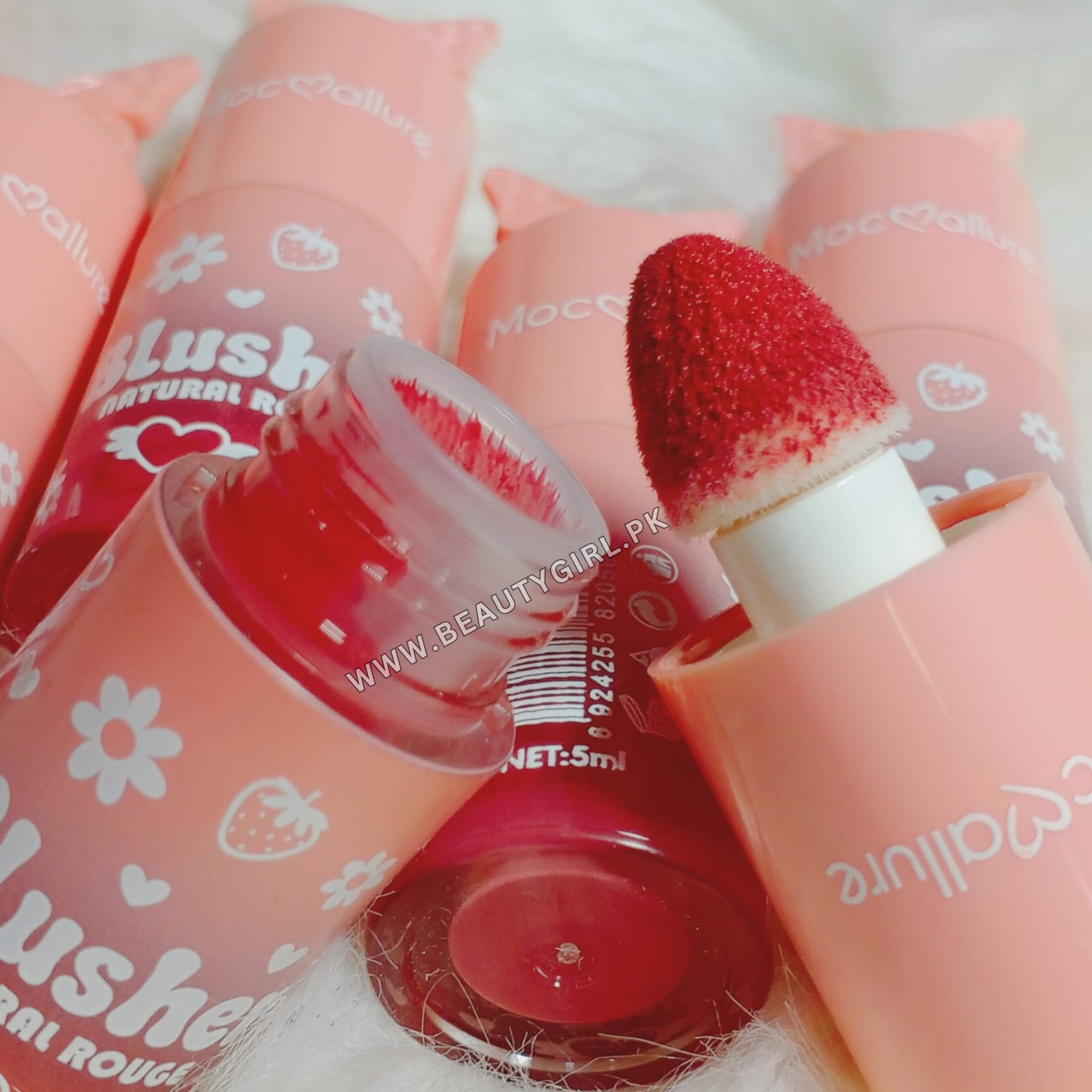 Mocallure Puff Liquid Blushon Pack of 6