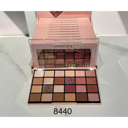 Anylady inGlam 24-Color Eyeshadow Palette – Matte & Shimmer Professional Makeup Palette (Model 8440)