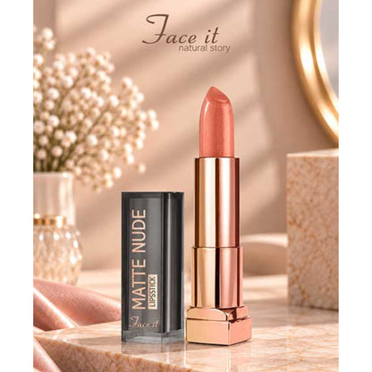 Face it Natural Story Matte Nude Lipstick
