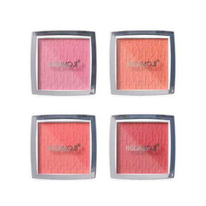 Hudamoji Matte Texture 4Pcs Blusher Set – Highly Pigmented Smooth & Matte Finish