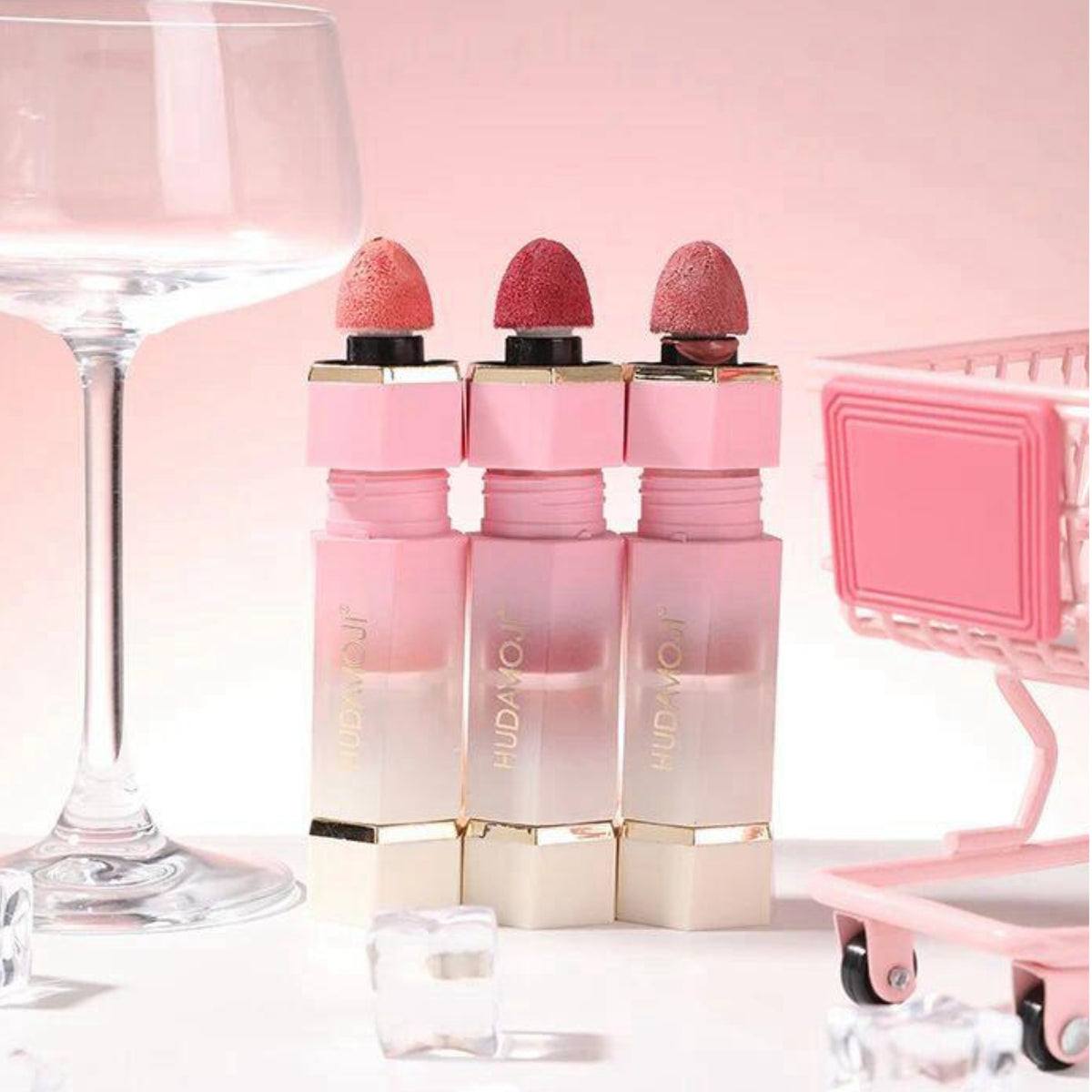 Hudamoji Glowy Sunkissed Blusher & Highlighter