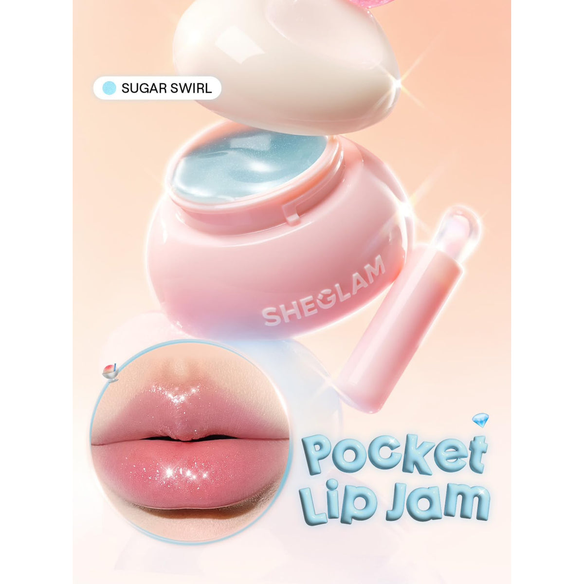 SHEGLAM Hydra Jelly Pocket Lip Jam – Hydrating Jelly Lip Tint Pack of 4