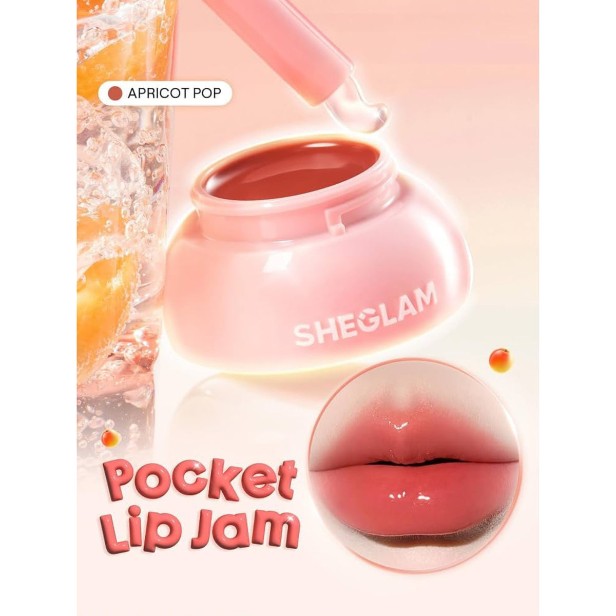 SHEGLAM Hydra Jelly Pocket Lip Jam – Hydrating Jelly Lip Tint Pack of 4