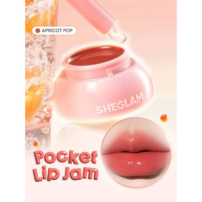 SHEGLAM Hydra Jelly Pocket Lip Jam – Hydrating Jelly Lip Tint Pack of 4