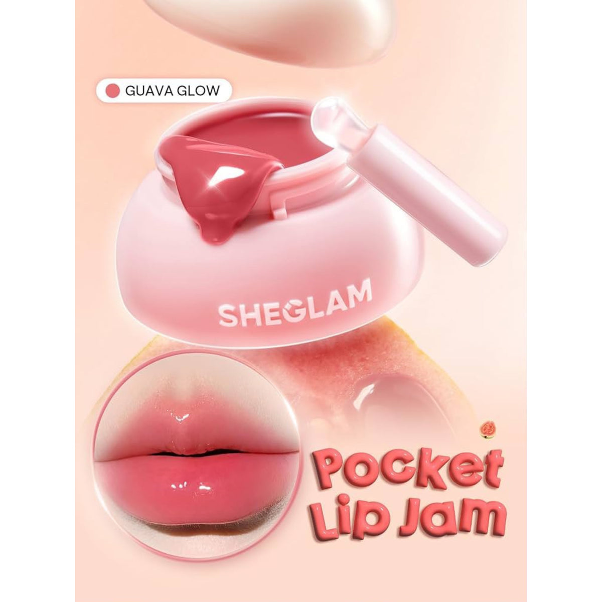 SHEGLAM Hydra Jelly Pocket Lip Jam – Hydrating Jelly Lip Tint Pack of 4