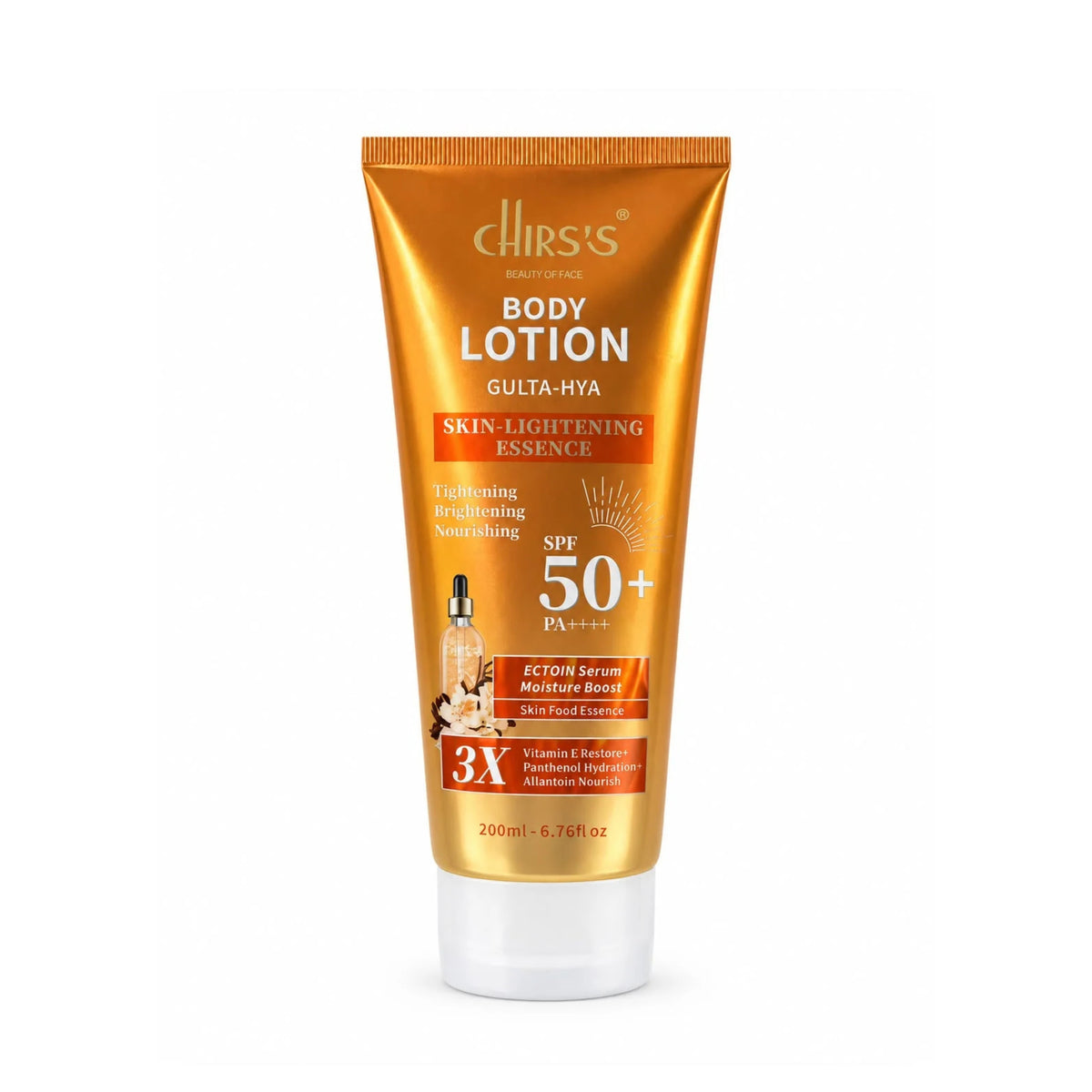 Chirss Gulta-Hya Skin Food Body Lotion SPF 50+ 200ml