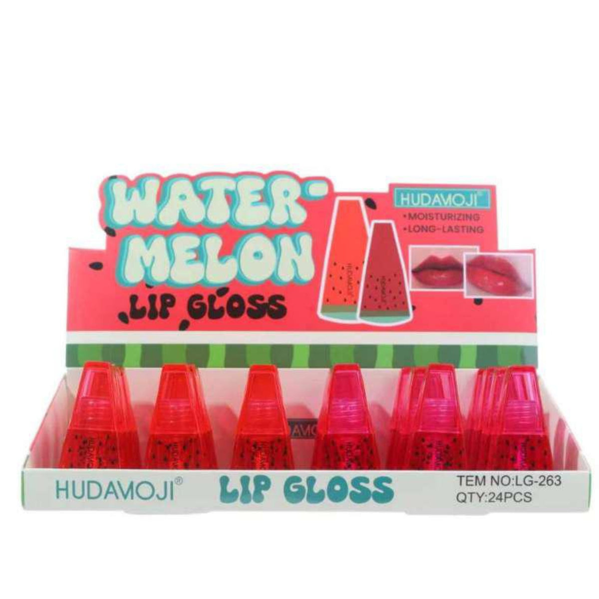 Hudamoji Watermelon Shine Lip Gloss