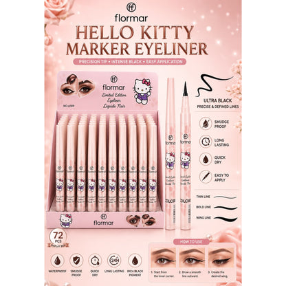 Flormar Hello Kitty Marker Eyeliner