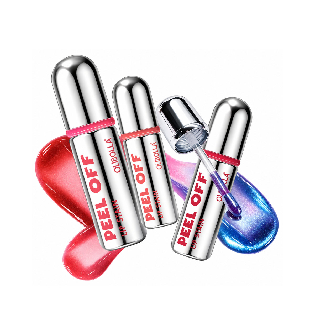 OLiBOLLA Peel Off Lip Stain – Pack of 6