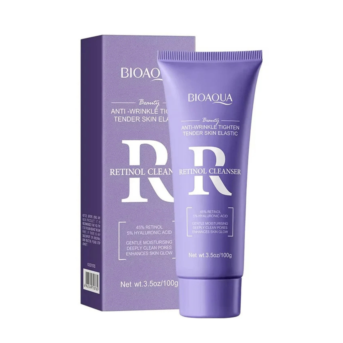 Bioaqua Anti Wrinkle Retinol Facial Cleanser 100g