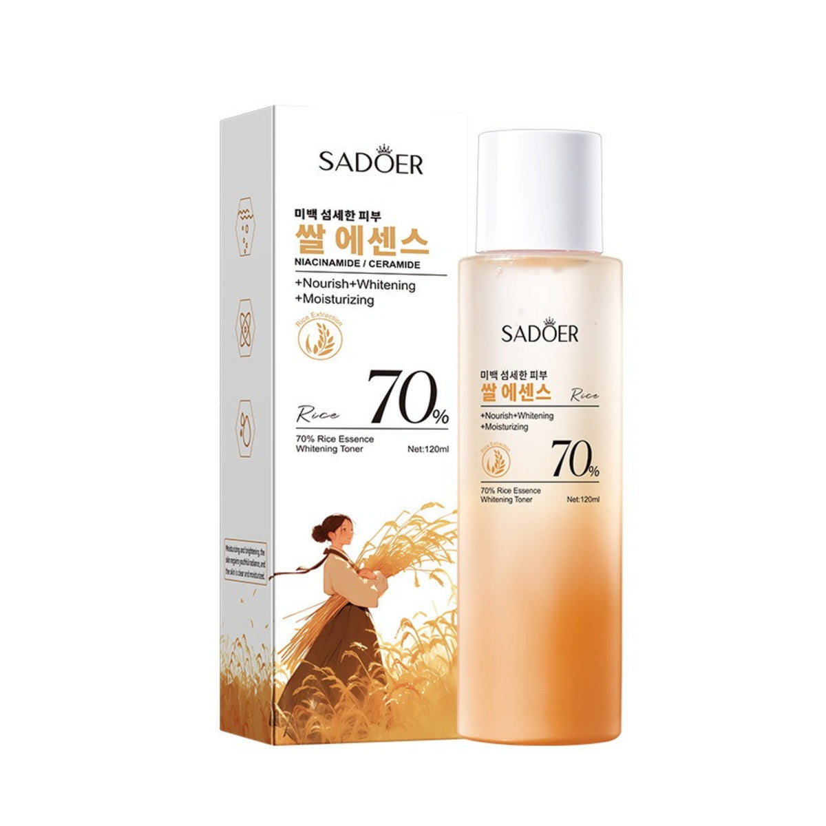 Sadoer Rice Essence Moisturizing Toner 120ml