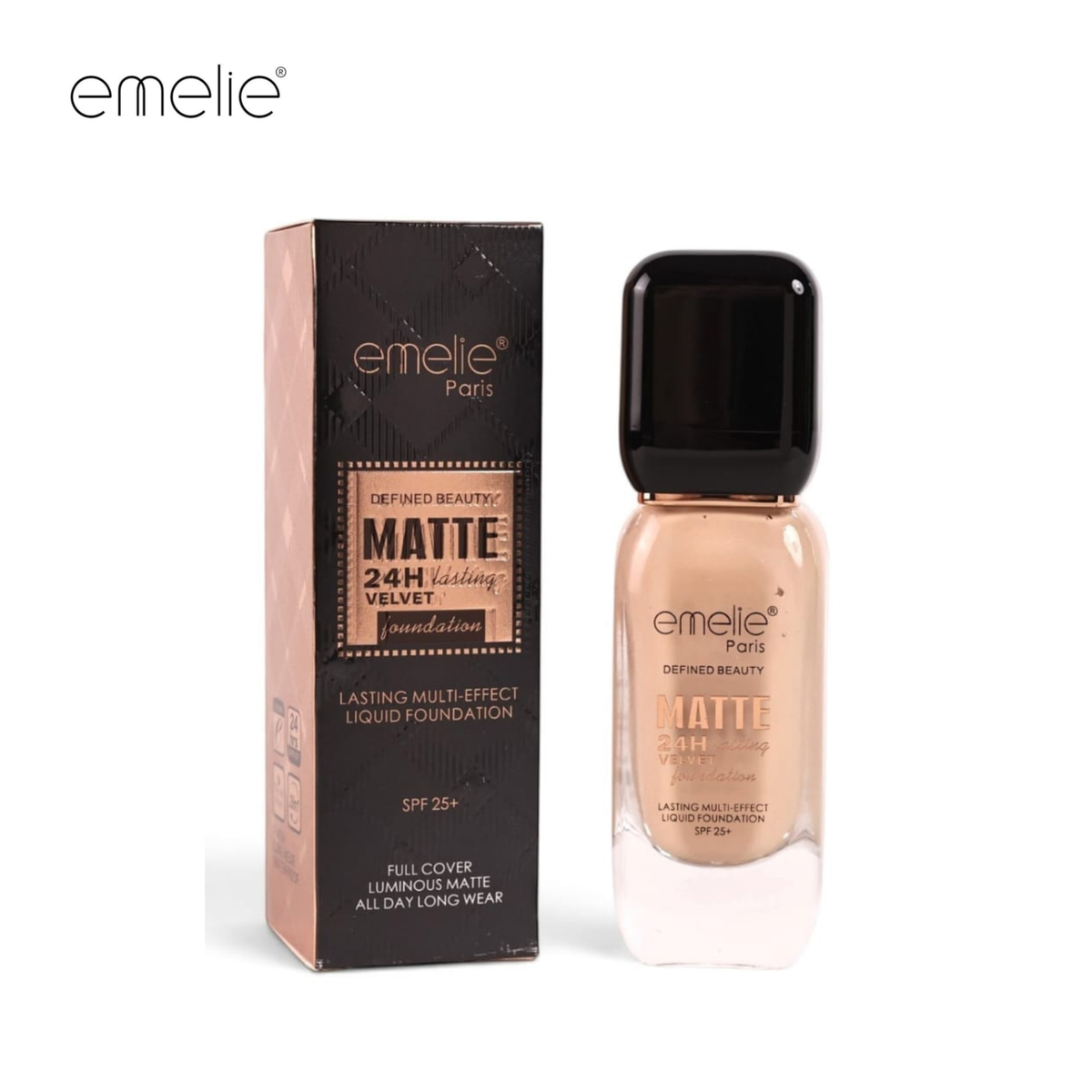 Emelie Paris Defined Beauty Matte Foundation 30ml