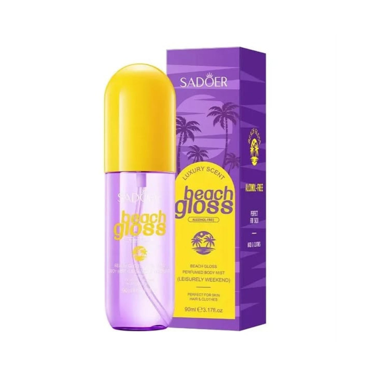 Sadoer Beach Gloss Perfumed Body Mist 90ml