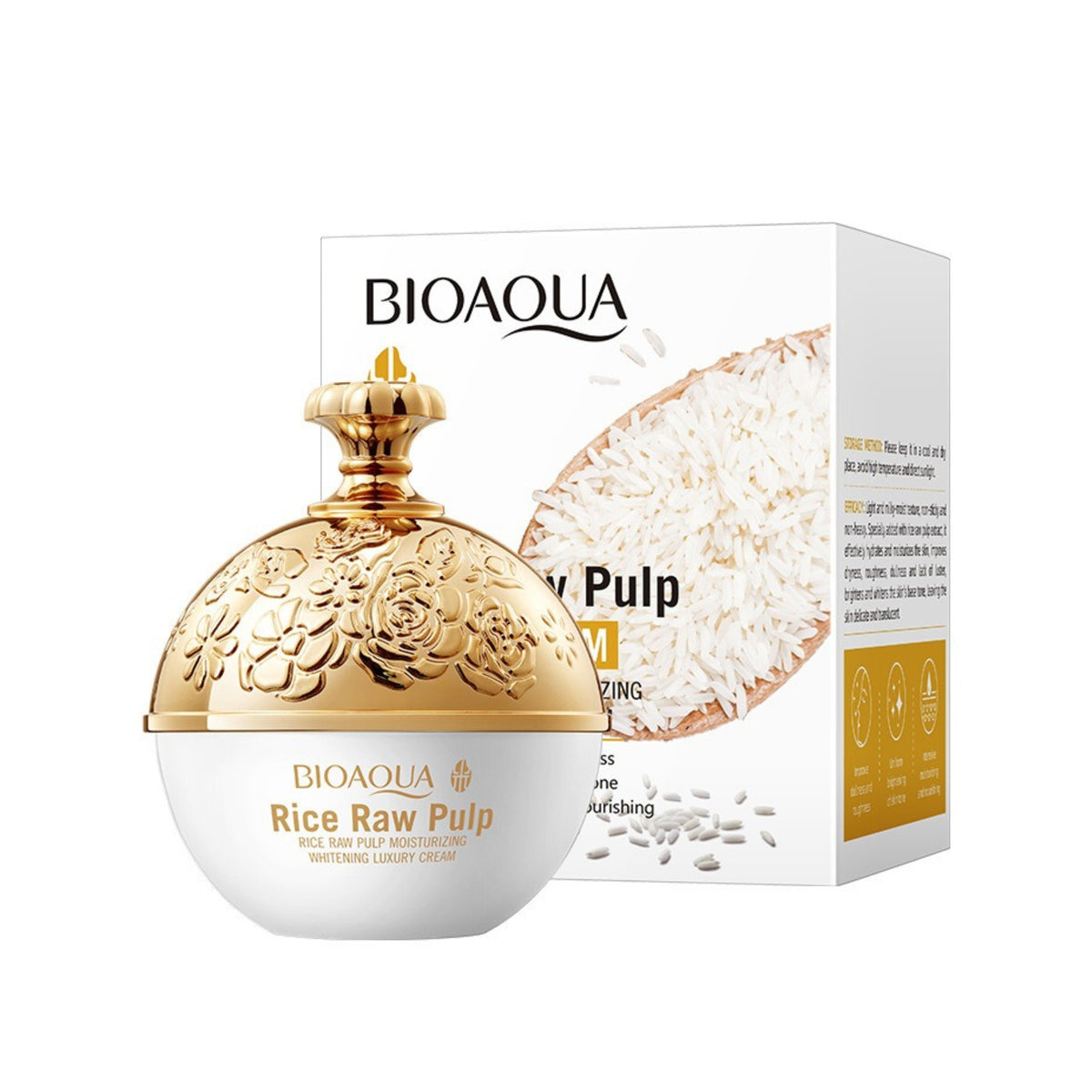 Bioaqua Rice Raw Pulp Luxury Cream 30g
