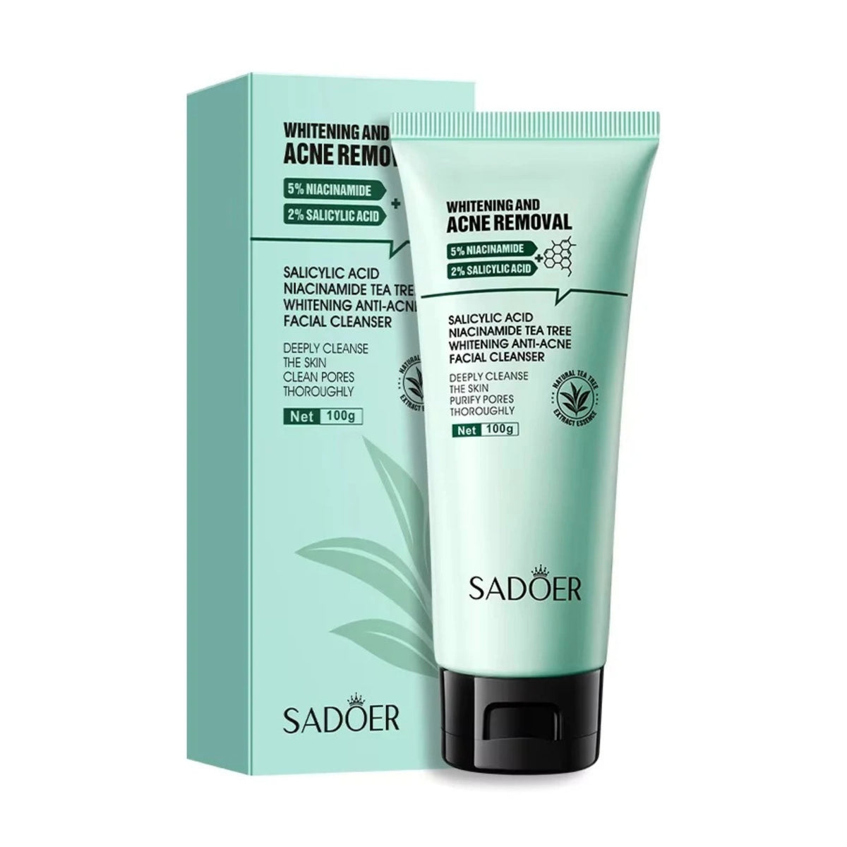 Sadoer Salicylic Acid Niacinamide Anti-Acne Cleanser – 100g