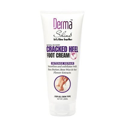 Derma Shine Cracked Heel Foot Cream 200ml