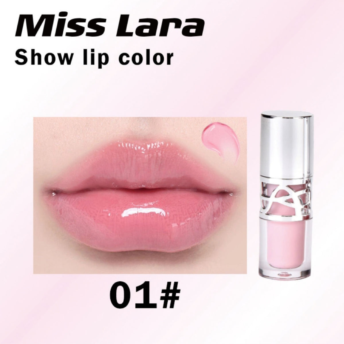 Miss Lara Love Shine Plumping Lip Gloss – 6 Shades