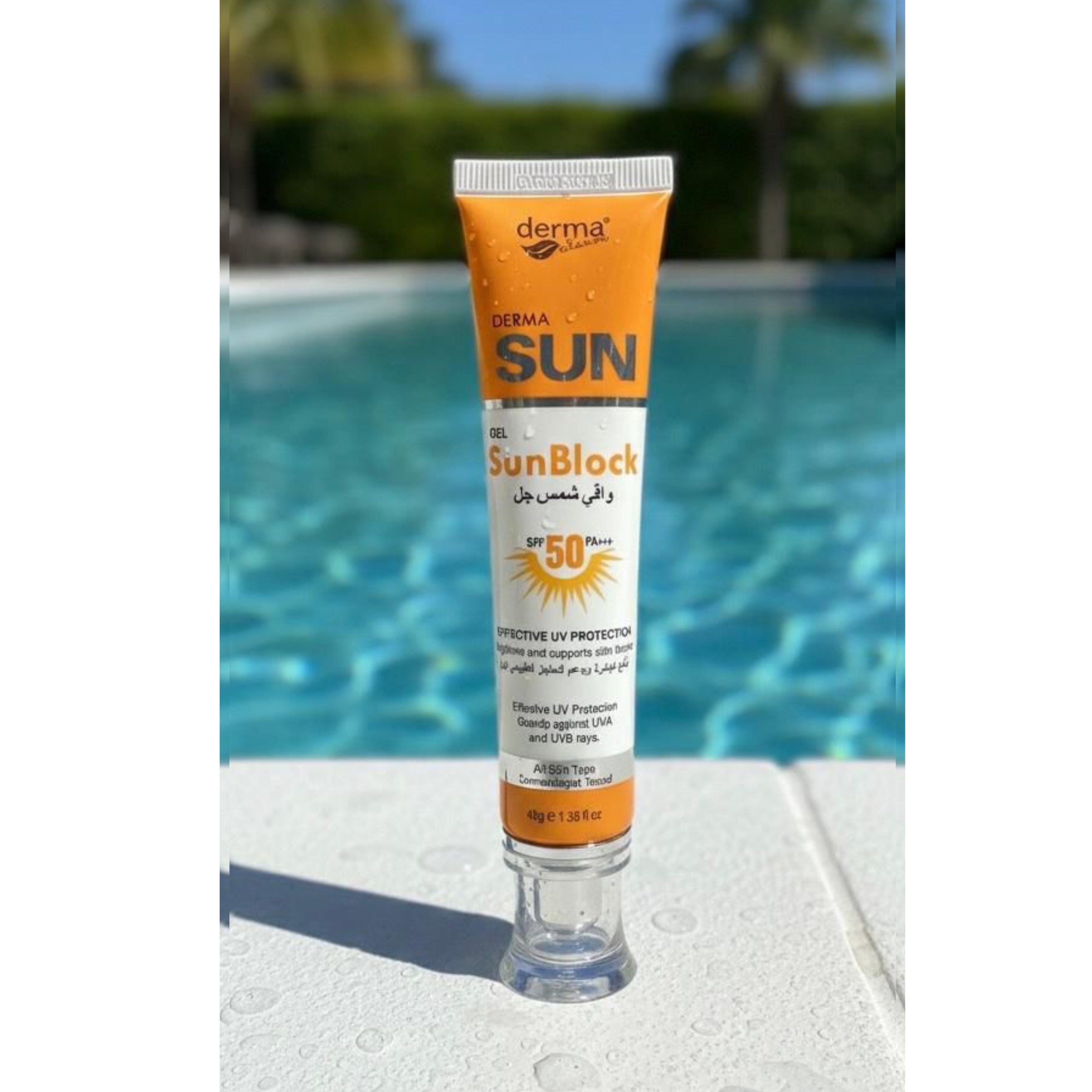 Derma Gel Sunblock Effective Uv Protection & Skin Barrier Supporter Sale
