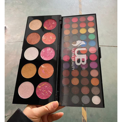 Ultra Beauty Makhmally + Matte Touch Eyeshadow & blucher Palette