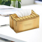 Crystal Acrylic Rectangular Design Luxury Tissue Box