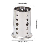 Stainless Steel Cutlery Utensils Holder Drainer