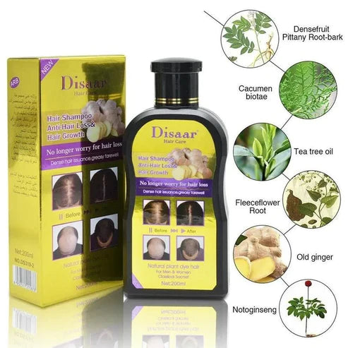 Disaar Ginger Hair Shampoo Anti Hair Loss Hair Growth