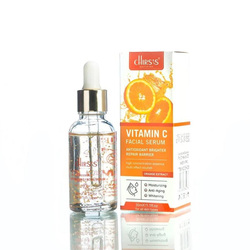CHIRS'S Vitamin C Facial Serum Antioxidant Brighter Repair Barrier
