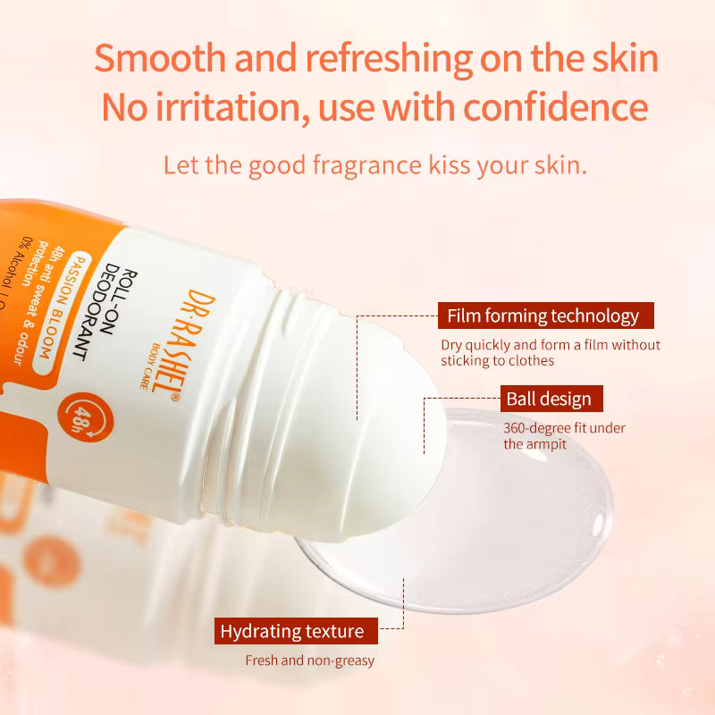 Dr Rashel Roll On Deodorant Passion Bloom 50ML