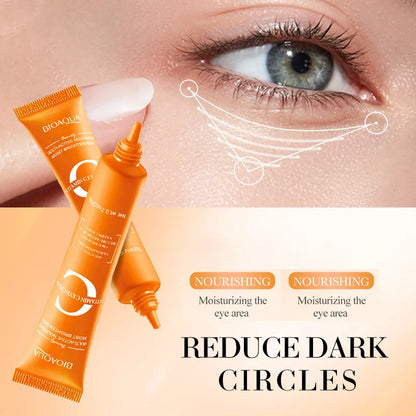 Bioaqua Vitamin C Eye Cream Whitening Moisturizing Smoothing Repairing Nourishing Brightening Eye Cream
