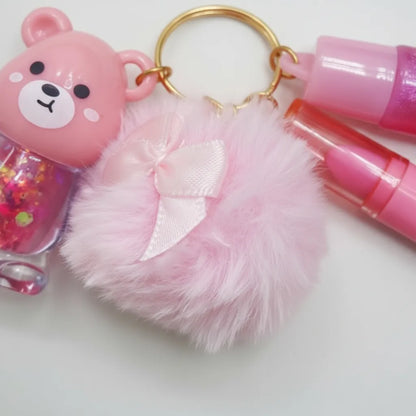 Lucky Model 3in1 New Key Chain Lipgloss