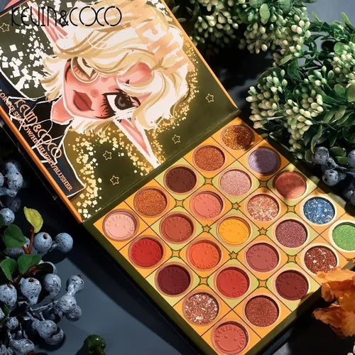 Kevin & Coco Forward 59 Color Book Eyeshadow Highlighter Blusher Palette