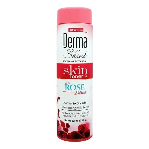 Derma Shine Skin Toner Rose Extract 320ml