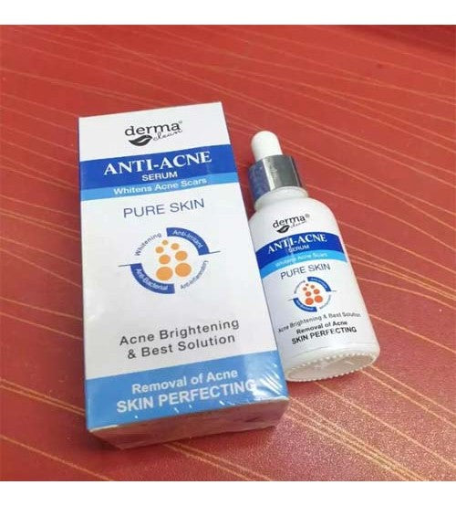 Derma Clean 3D Whitening Anti Acne Pink Fluid Whitening Brightening Serum