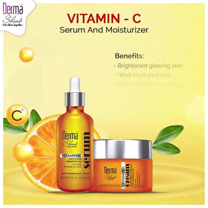 Derma Shine VC Cream And VC Serum 2Pcs Set