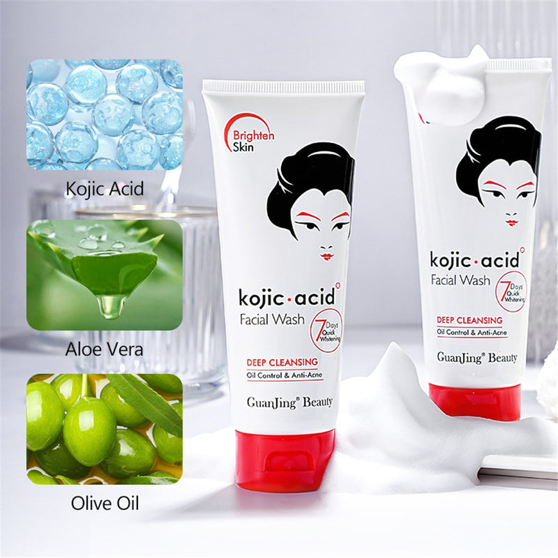 GuanJing Beauty Kojic Acid Facial Wash