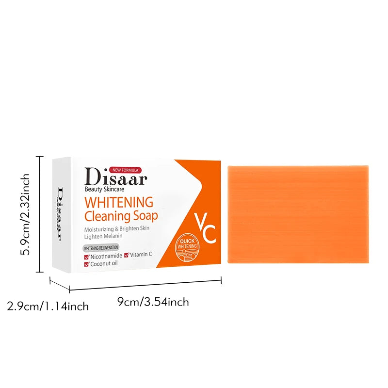 Disaar Whitening Nicotinamide And Vitamin C Coconut Oil Cleaning Soap