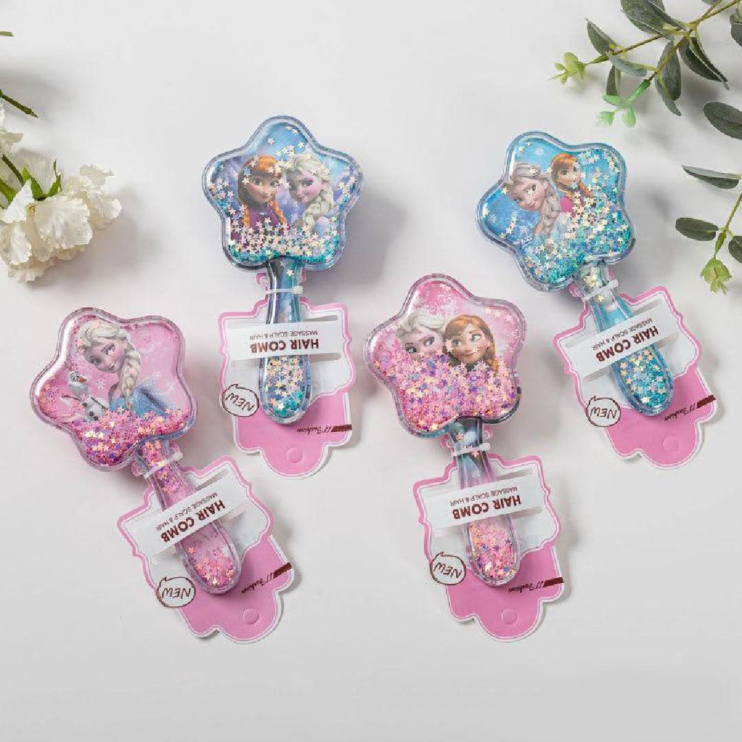 Disney Barbie Hair Comb Massage Hair Brush Hairdressing Tool Children Gift