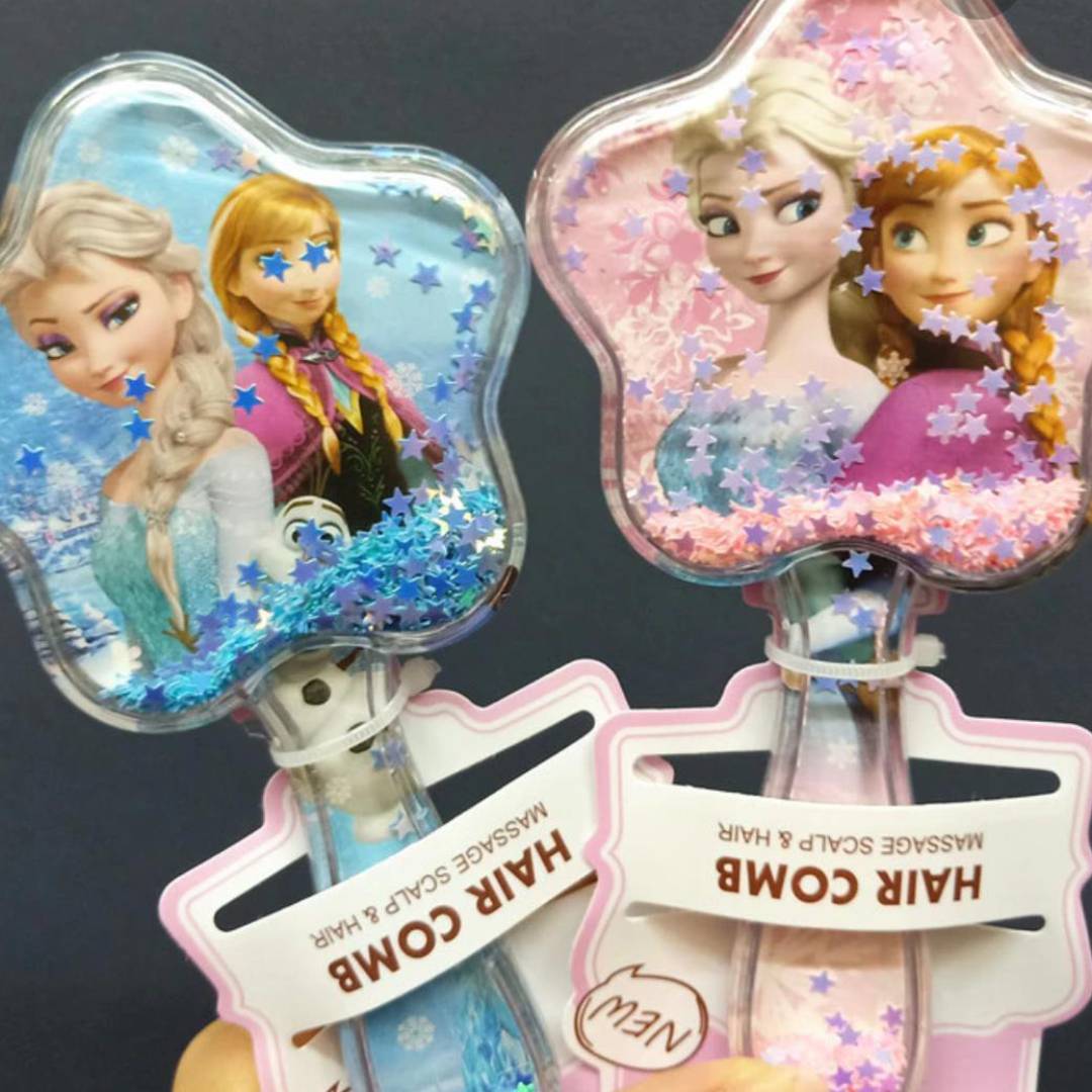 Disney Barbie Hair Comb Massage Hair Brush Hairdressing Tool Children Gift