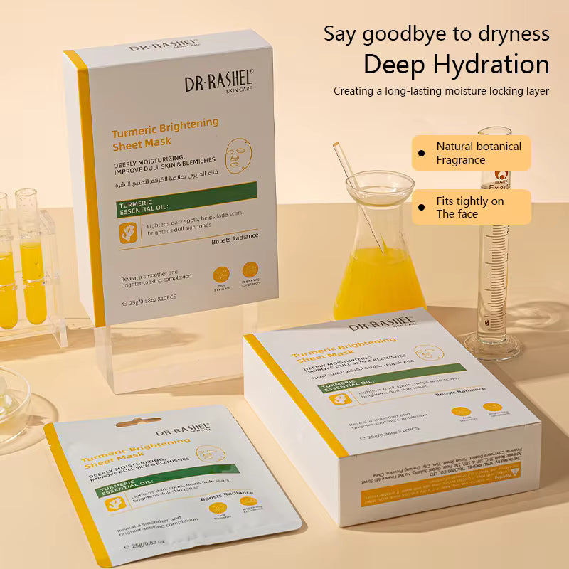 Dr Rashel Turmeric Brightening Sheet Mask
