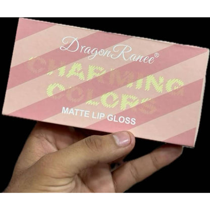 Dragon Ranee Charming Colors Matte Lip Gloss 6Pcs Set