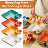 Square Dumpling 3Pcs Plate Set