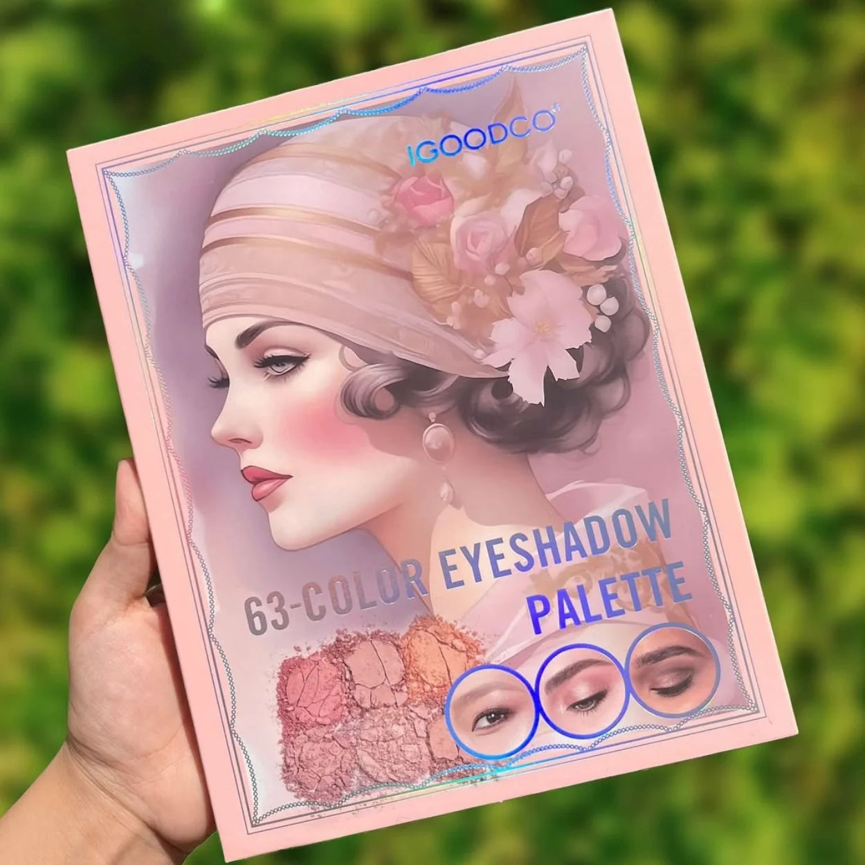 IGOODCO 63 Color Pearlescent Eyeshadow Palette