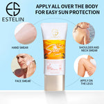 ESTELIN Hyaluronic Moisturizing and Repairing Sun Cream SPF60+