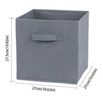 Multifunctional Foldable Storage Cubes Boxes Household Clothes Toys Storage box