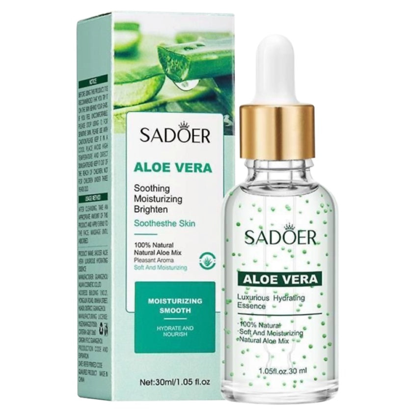 Sadoer Aloe Vera Hydrating Moisturizing Revitalizing Skin Care Serum