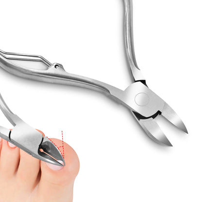 Stainless Steel Toe Nail Cutter Pedicure Feet Care Thick Nail Cutter Pedicure Tool Nail Art Clipper