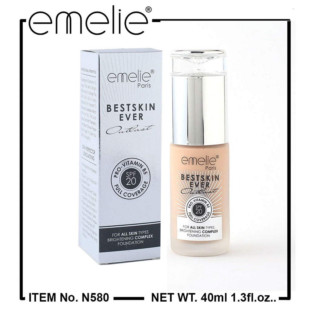 Emelie Better Skin Ever Foundation SPF 20