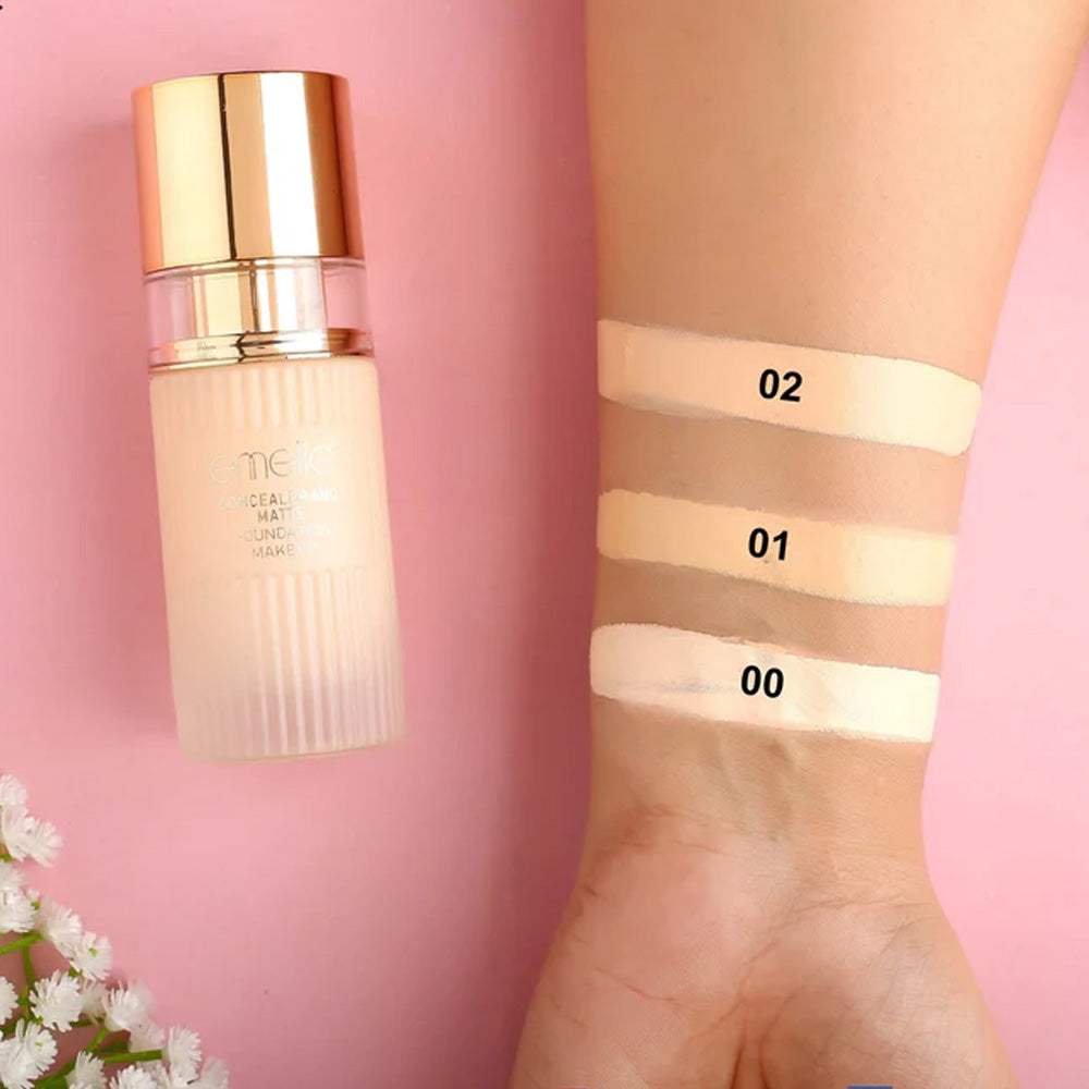 Emelie Concealer & Matte Foundation 2 in 1